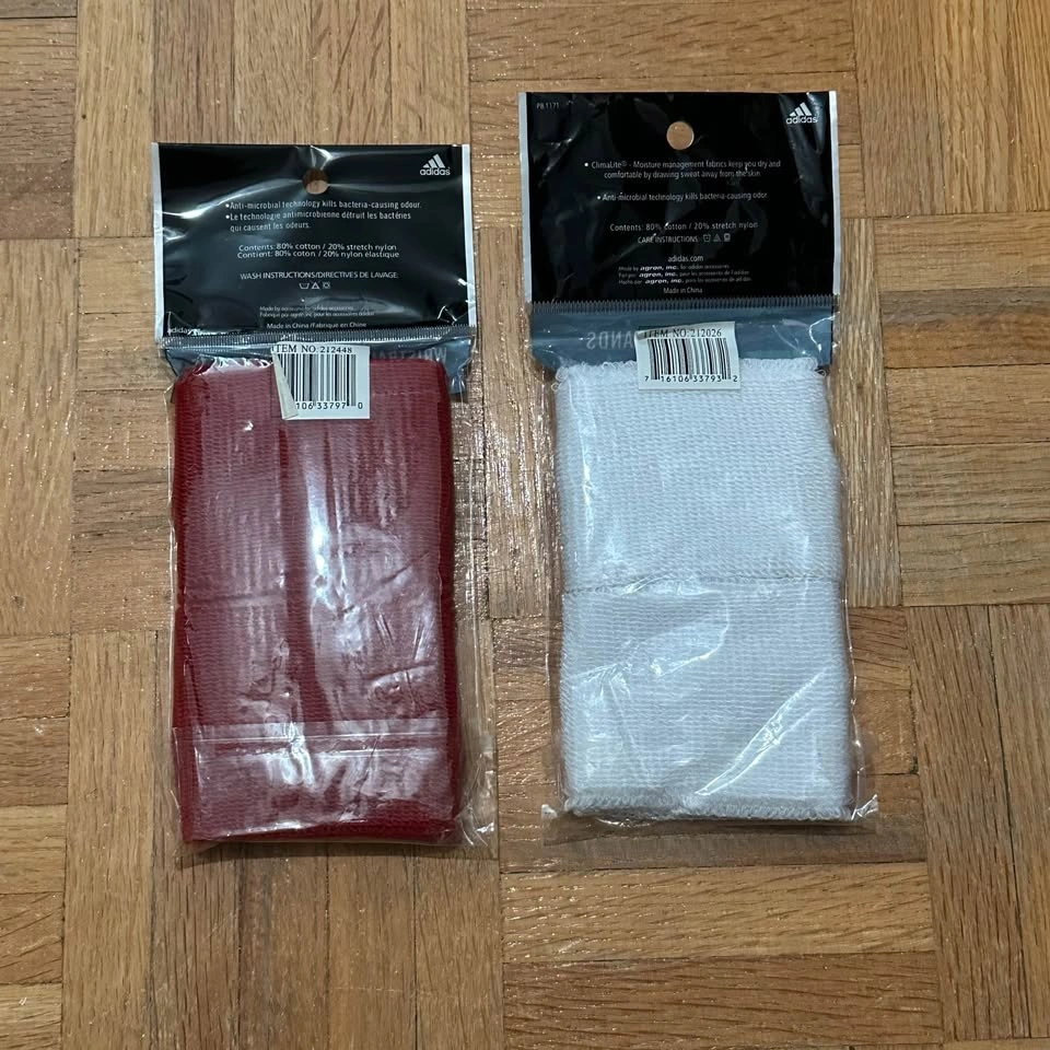 Adidas Wristbands 2 Packs - photo 2