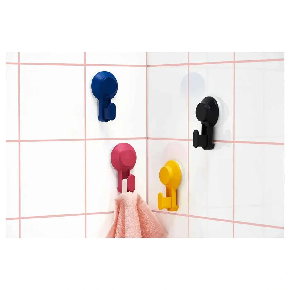 IKEA Tisken Hook with Suction Cup 4 Pack Multi Color NEW - photo 2