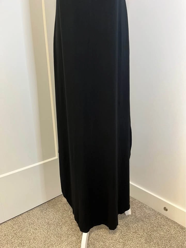 OLIVIA RAE Long Black Halter Maxi Dress - Size S - photo 3
