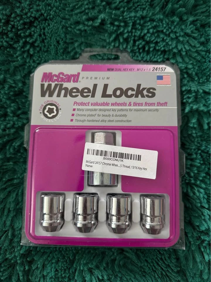 McGard 24157 Chrome Cone Seat Wheel Locks (M12 x 1.5) - 4 Locks - photo 2