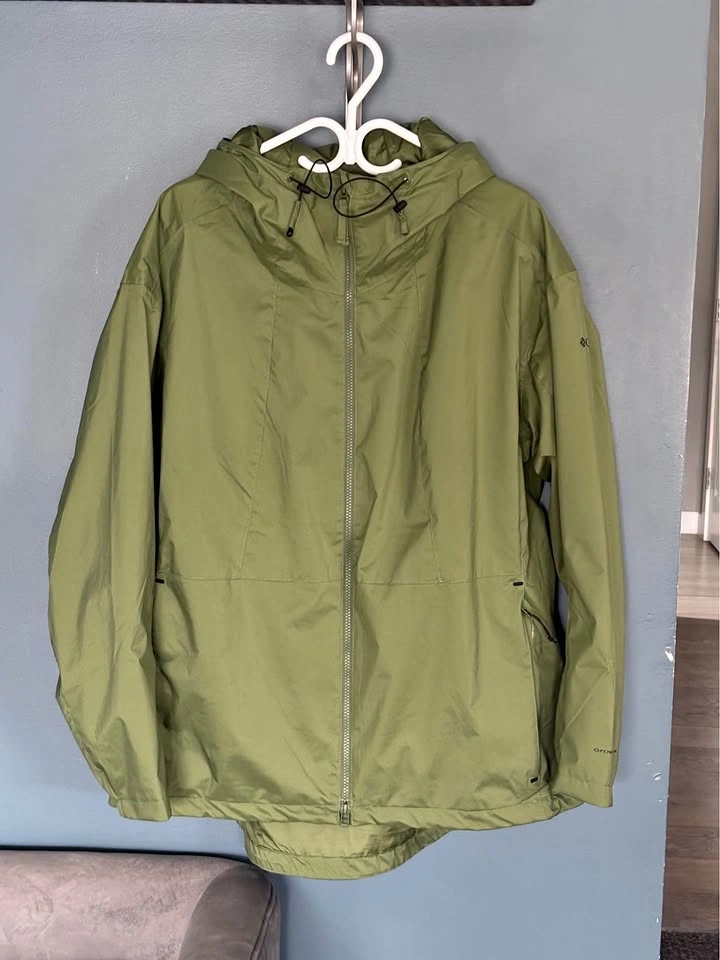 Ladies Columbia Omnitech Rain Shell (Unlined) XXL