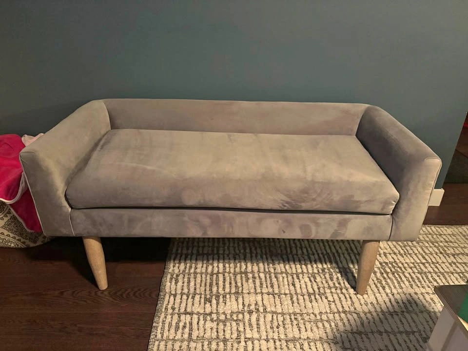 Cushioned bench 53x25