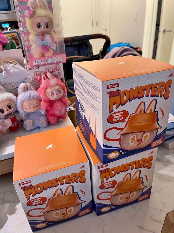 Labubu Tumblers Wacky Mart Series