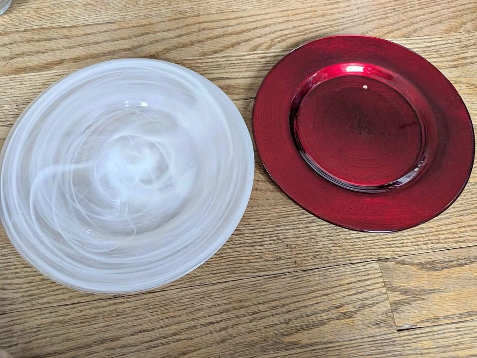 Two glass plates