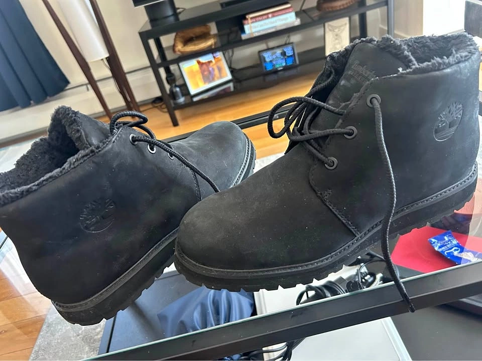 Timberland Waterproof Fur-Lined Chukka Boots