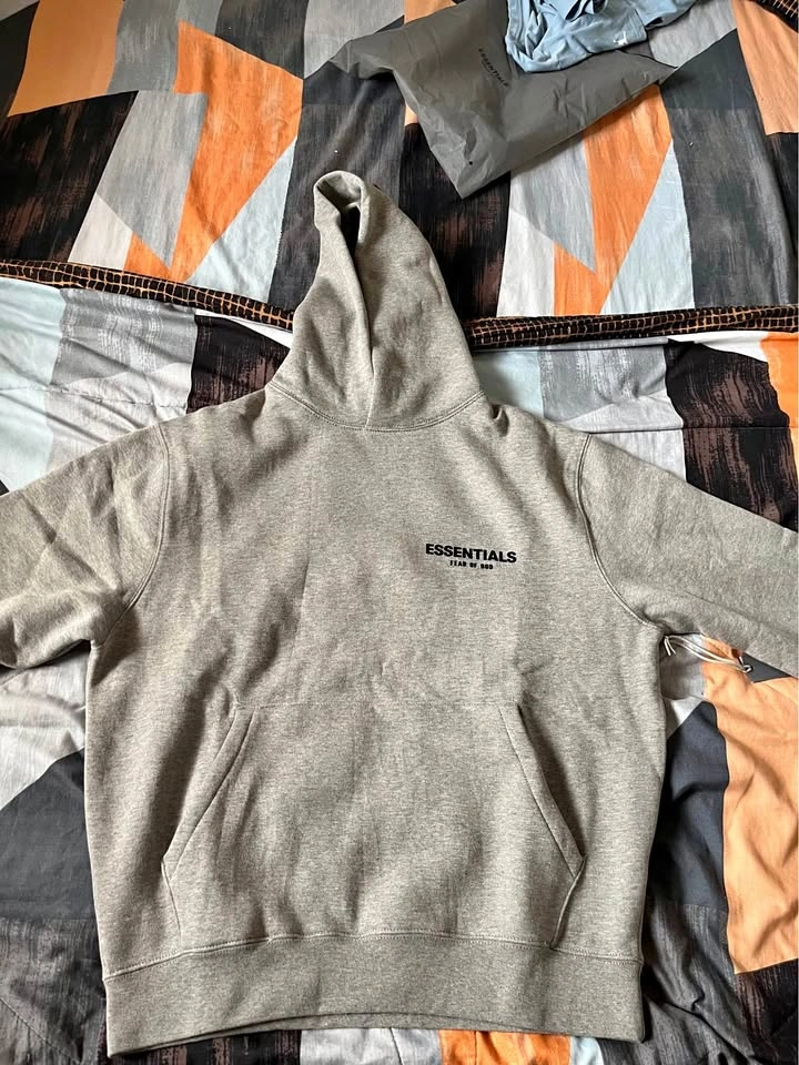 Essentials hoodie - Dark oatmeal