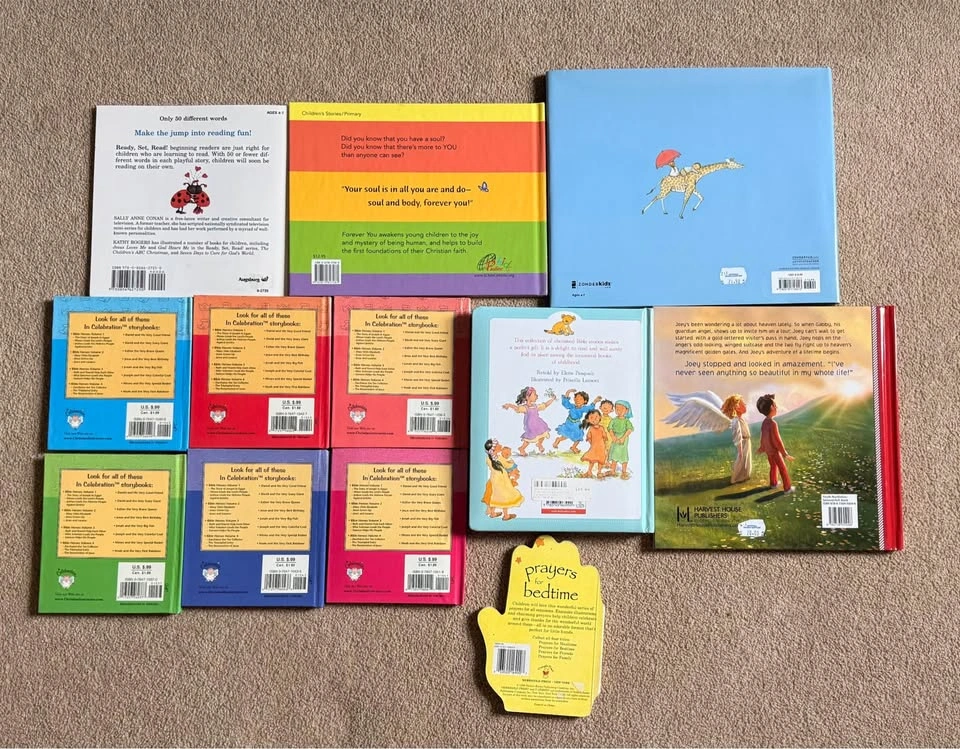 Lot of 11 Children's Bible Story Books - photo 2