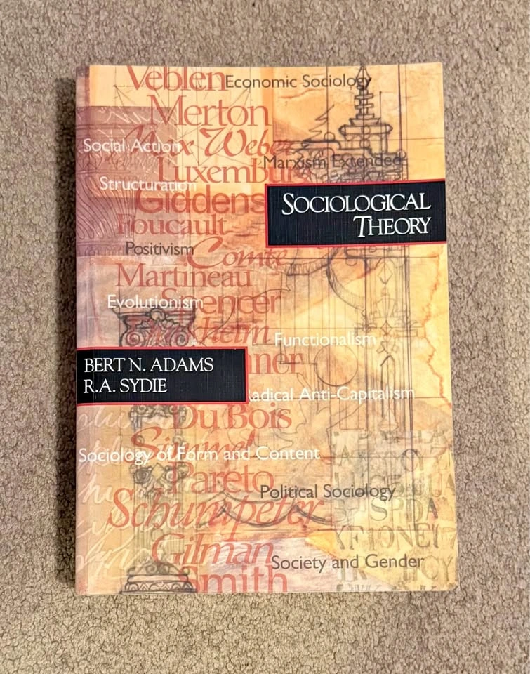 Sociological Theory by Bert N. Adams and R.A. Sydie