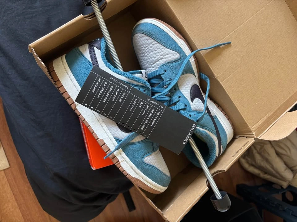 Nike Blue Rift Dunks - photo 2