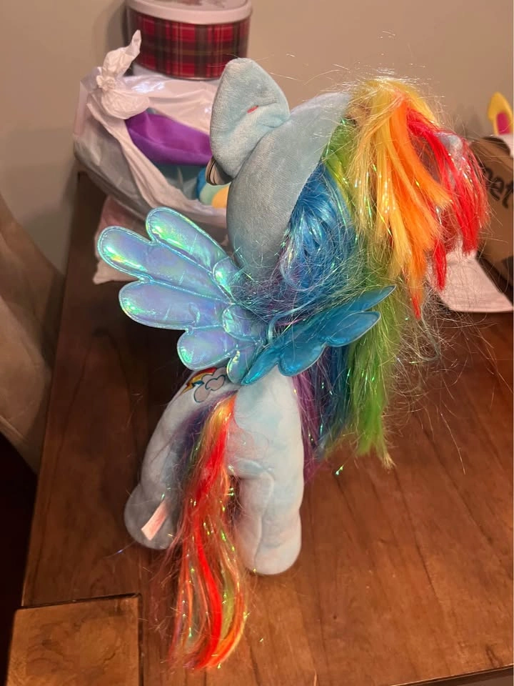 Ty Beanie Babies XL 16” My Little Pony Rainbow Dash Plush - photo 4