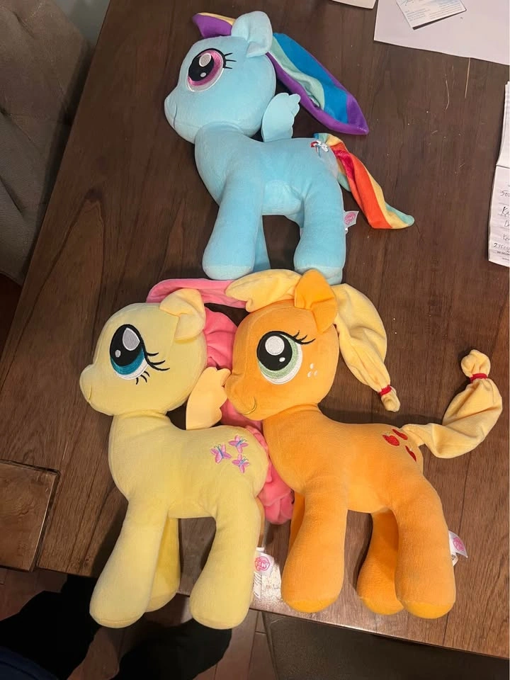 My Little Pony Mane 3 Plush Set 14" tall