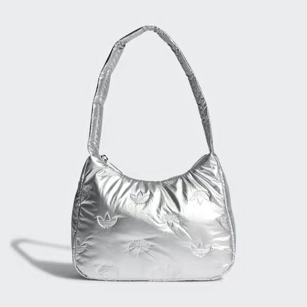Adidas Silver Shoulder Bag