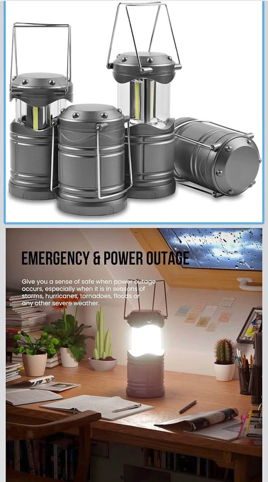 Lichamp LED Camping Lantern 4 Pack