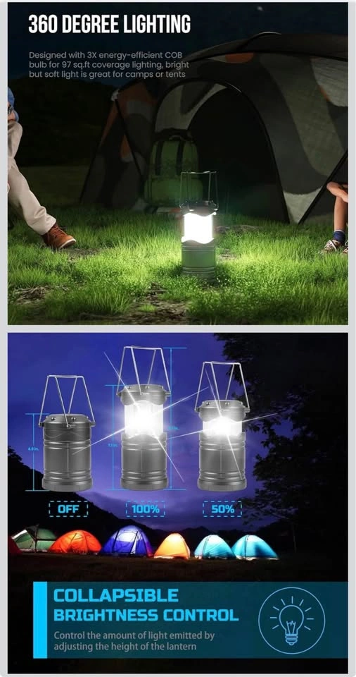 Lichamp LED Camping Lantern 4 Pack - photo 2