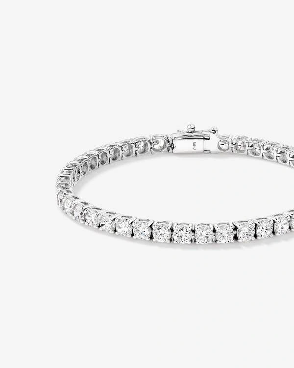 Sterling Silver Tennis Bracelet with Cubic Zirconia - photo 4