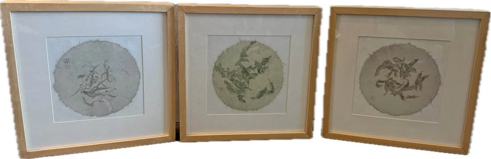Chinese Tea Leaves Painting