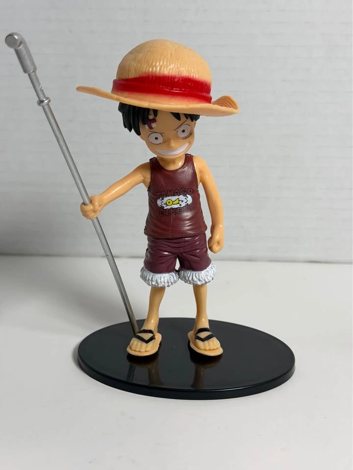 One Piece Luffy Ace Sabo Zoro Sanji Figure Set 5-Piece New - photo 3