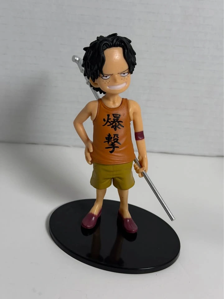 One Piece Luffy Ace Sabo Zoro Sanji Figure Set 5-Piece New - photo 4