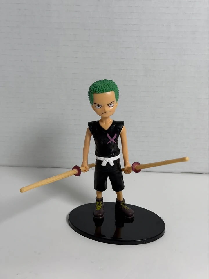 One Piece Luffy Ace Sabo Zoro Sanji Figure Set 5-Piece New - photo 5
