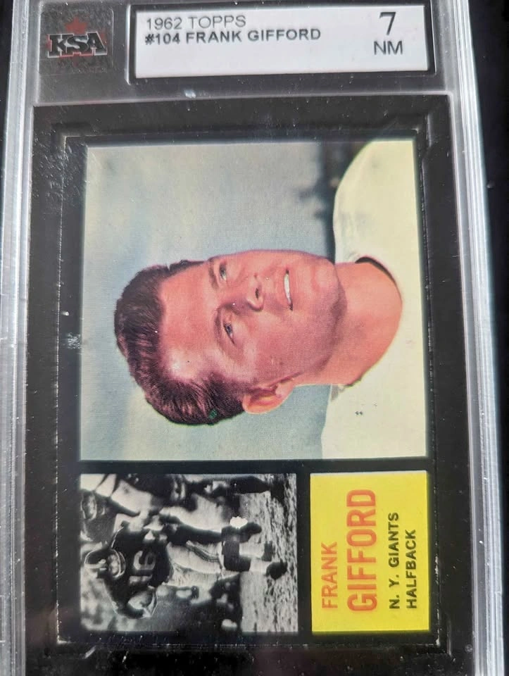 2 NFL Hall of Famers: Dick LeBeau Rookie & Frank Gifford