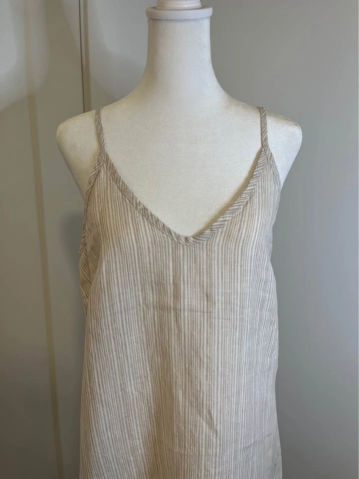 ANTIBES BLANC Linen Maxi Dress - photo 2