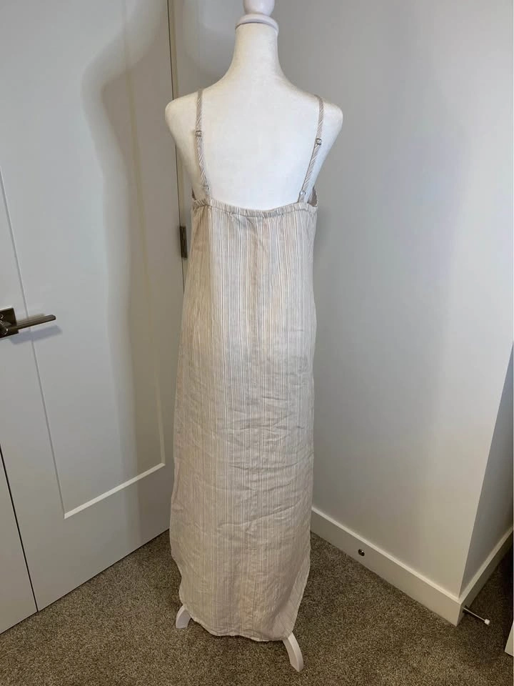 ANTIBES BLANC Linen Maxi Dress - photo 3
