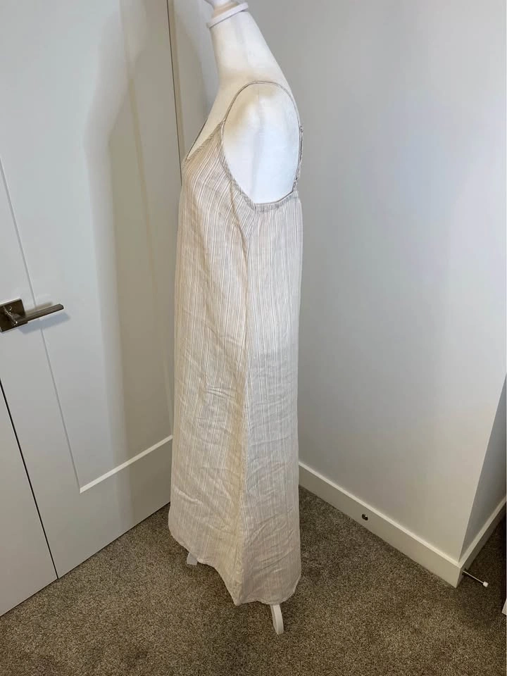 ANTIBES BLANC Linen Maxi Dress - photo 5
