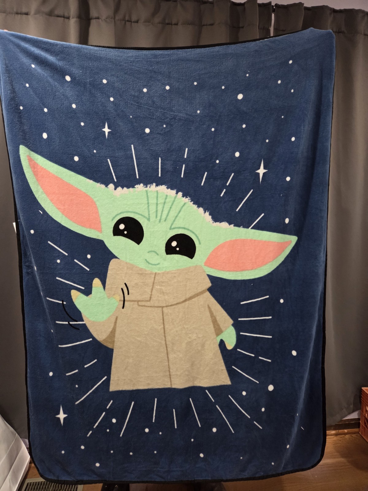 Grogu Fleece Blanket