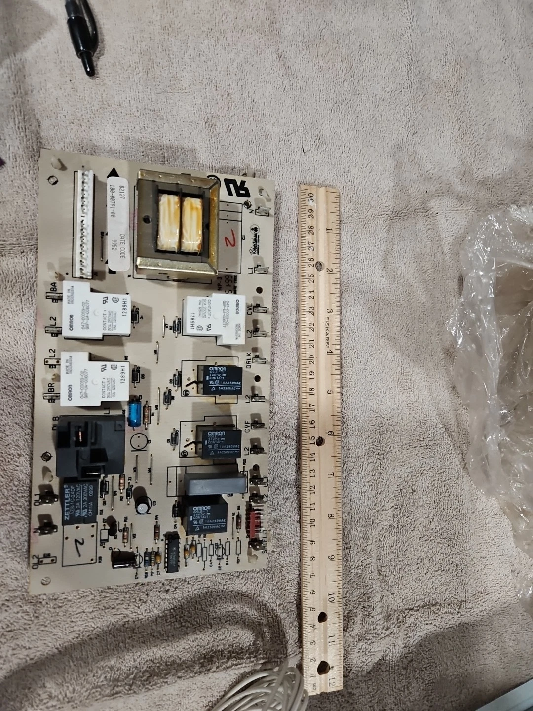 Dacor Single Oven Relay Board # 82127 100-00791-00