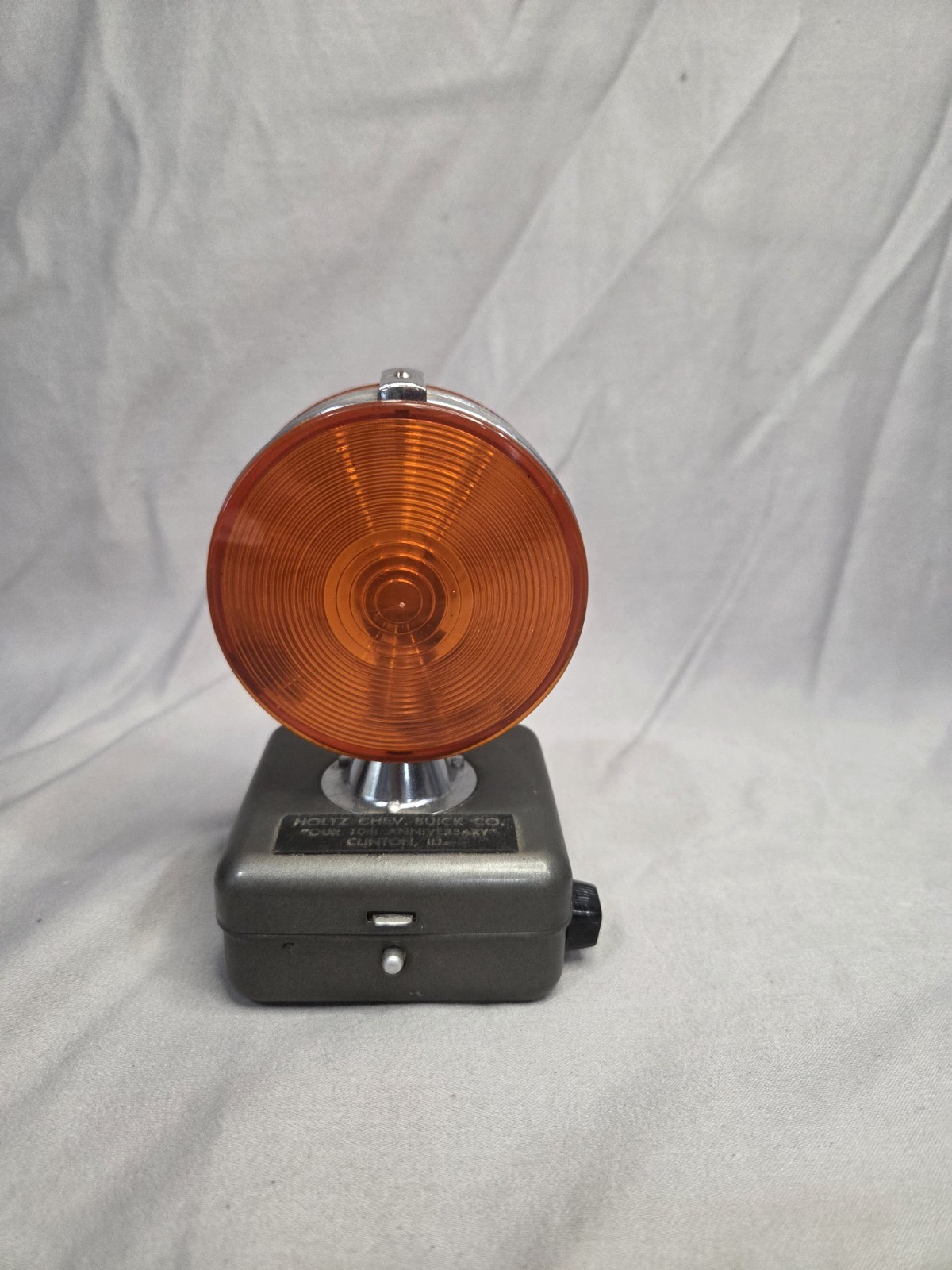 Vintage "Ash Flash" Emergency Flashing Light Works Good!