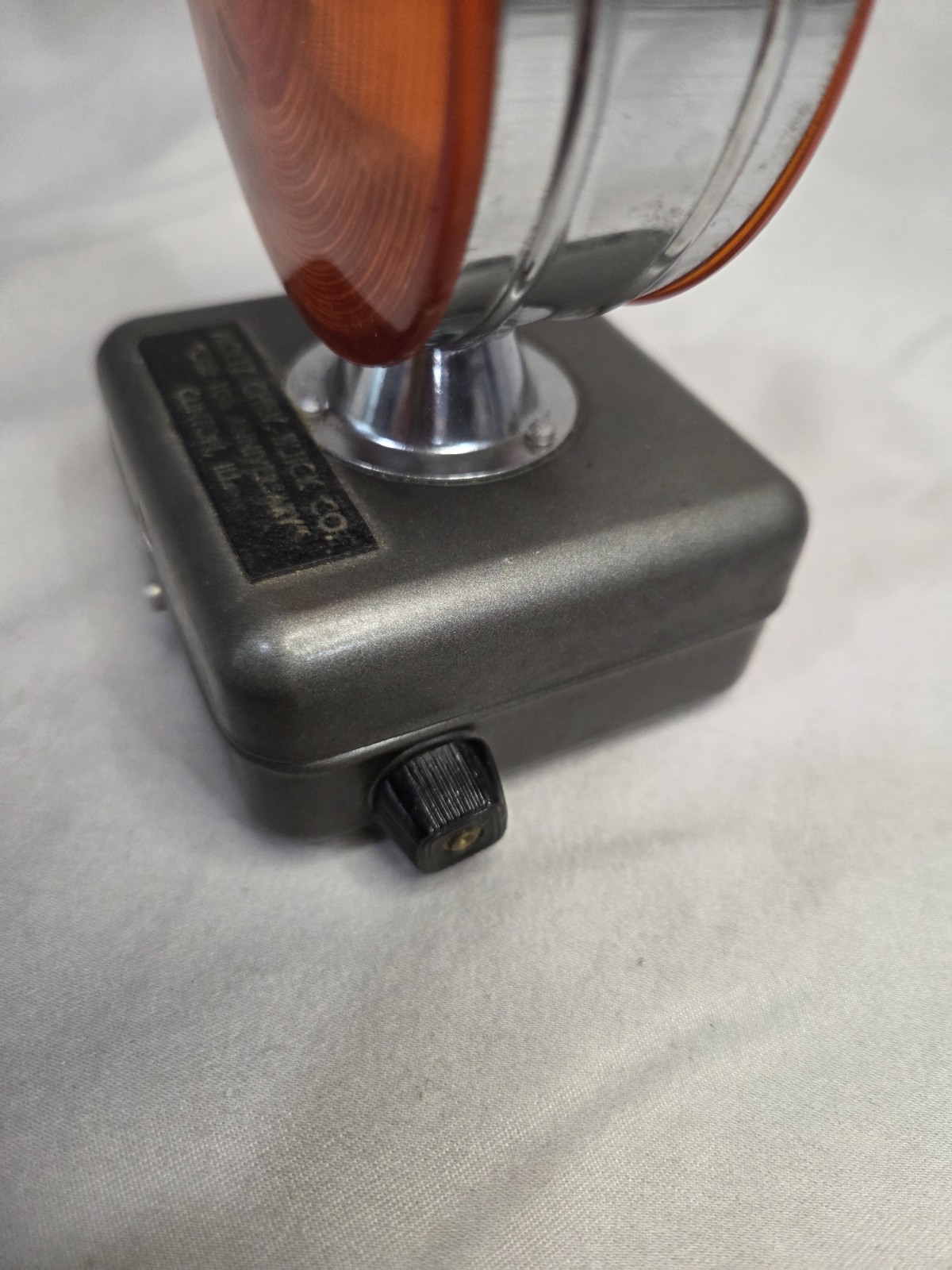 Vintage "Ash Flash" Emergency Flashing Light Works Good! - photo 5