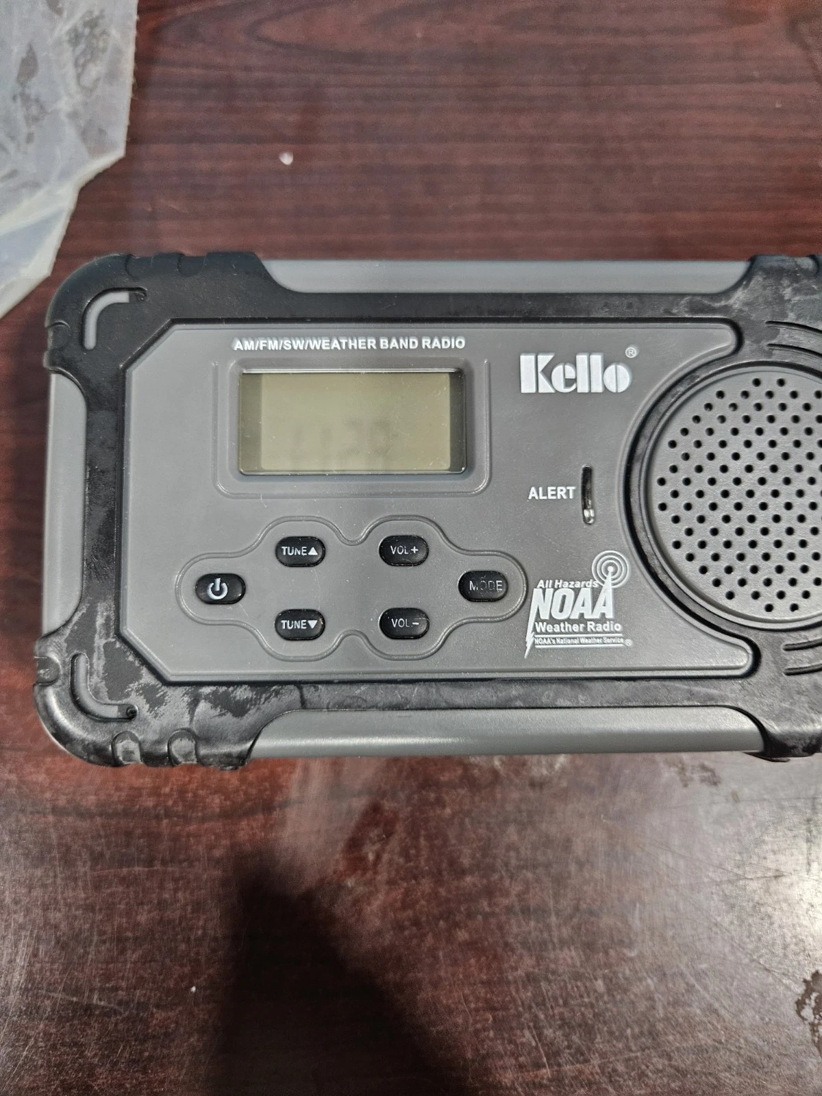 Kello NOAA All Hazards Weather Radio - Solar/Crank Powered - photo 2