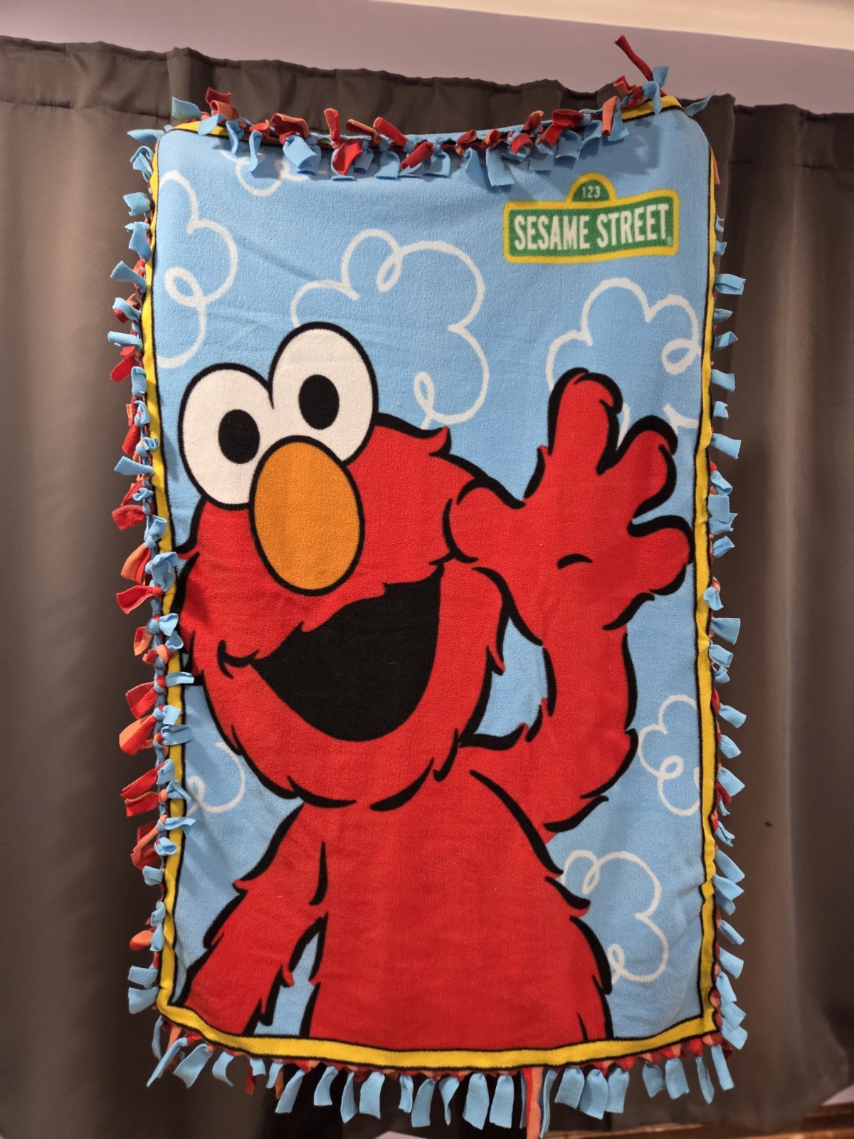 52x31 Inch Elmo Blanket for Kids Sesame Street Blanket