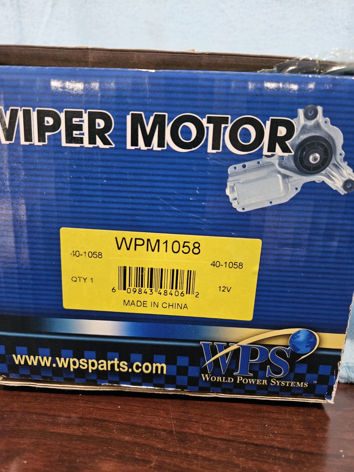 WPM1058 Wiper Motor Brand New Never Installed