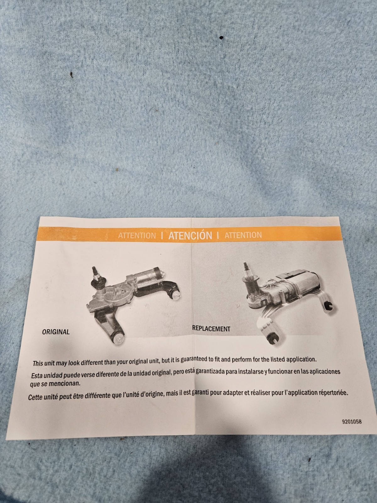 WPM1058 Wiper Motor Brand New Never Installed - photo 5