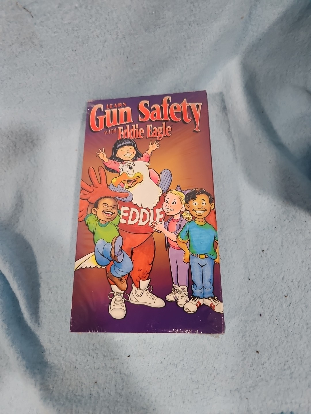 Sealed VHS - Learn Gun Safety With Eddie Eagle - NRA Animated Vi