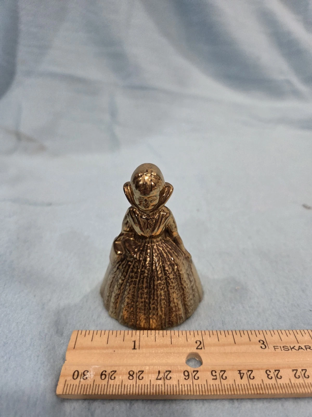 Brass Southern Belle Bell Woman Bonnet Antique, Vintage, England