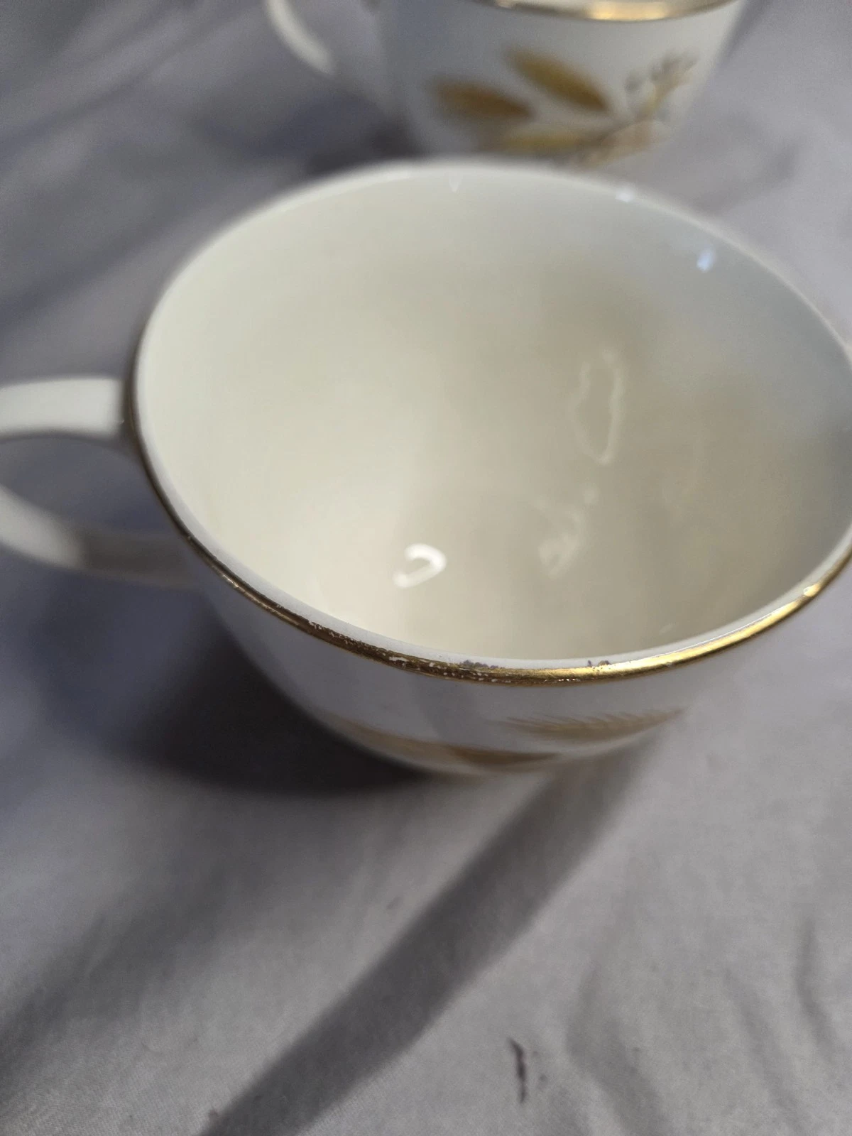 Set of Two Vintage Century "Autumn Gold" MCM Cups - photo 4