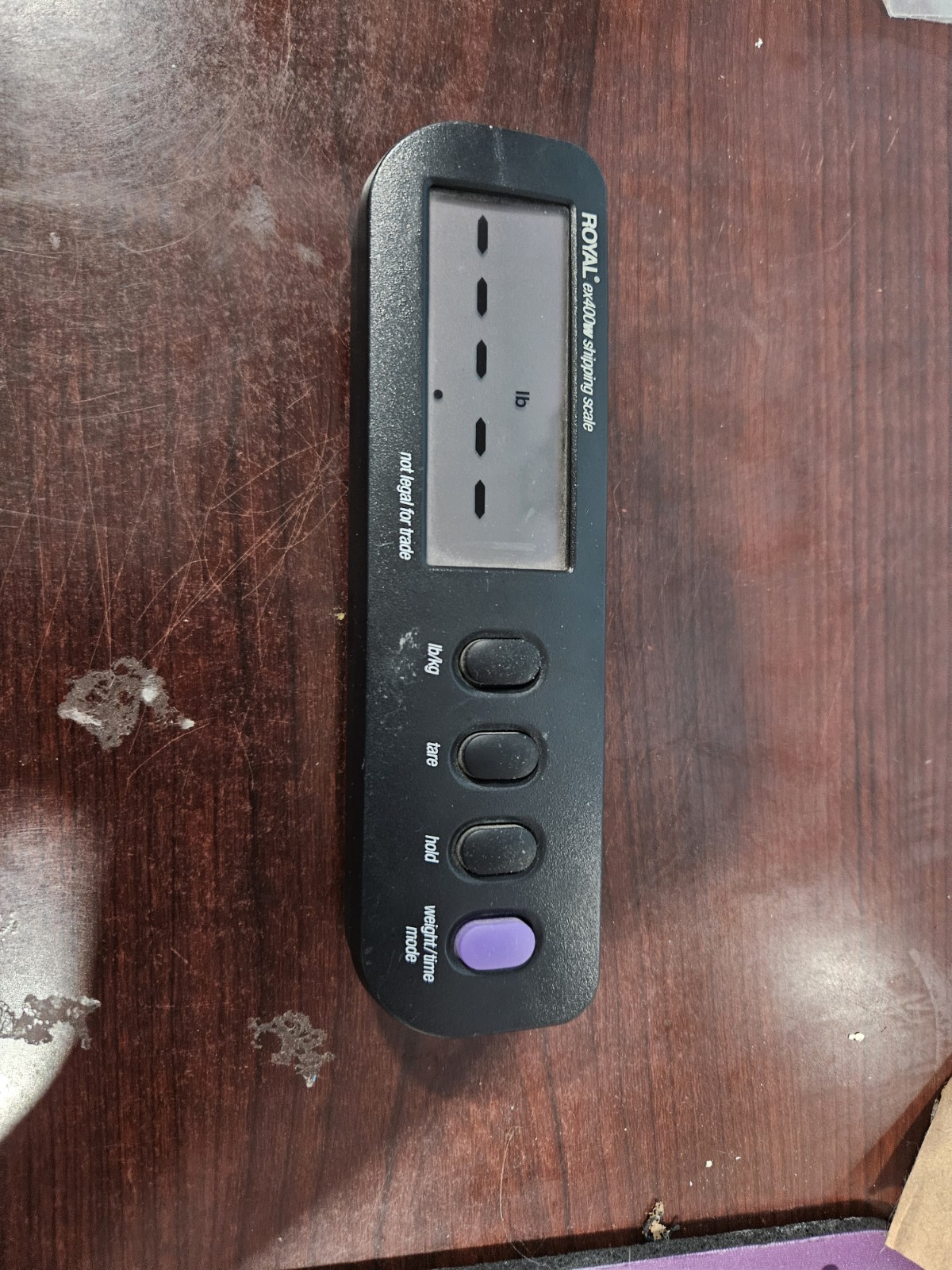 Royal Ex400w Monitor Only For Parts Needs Scale