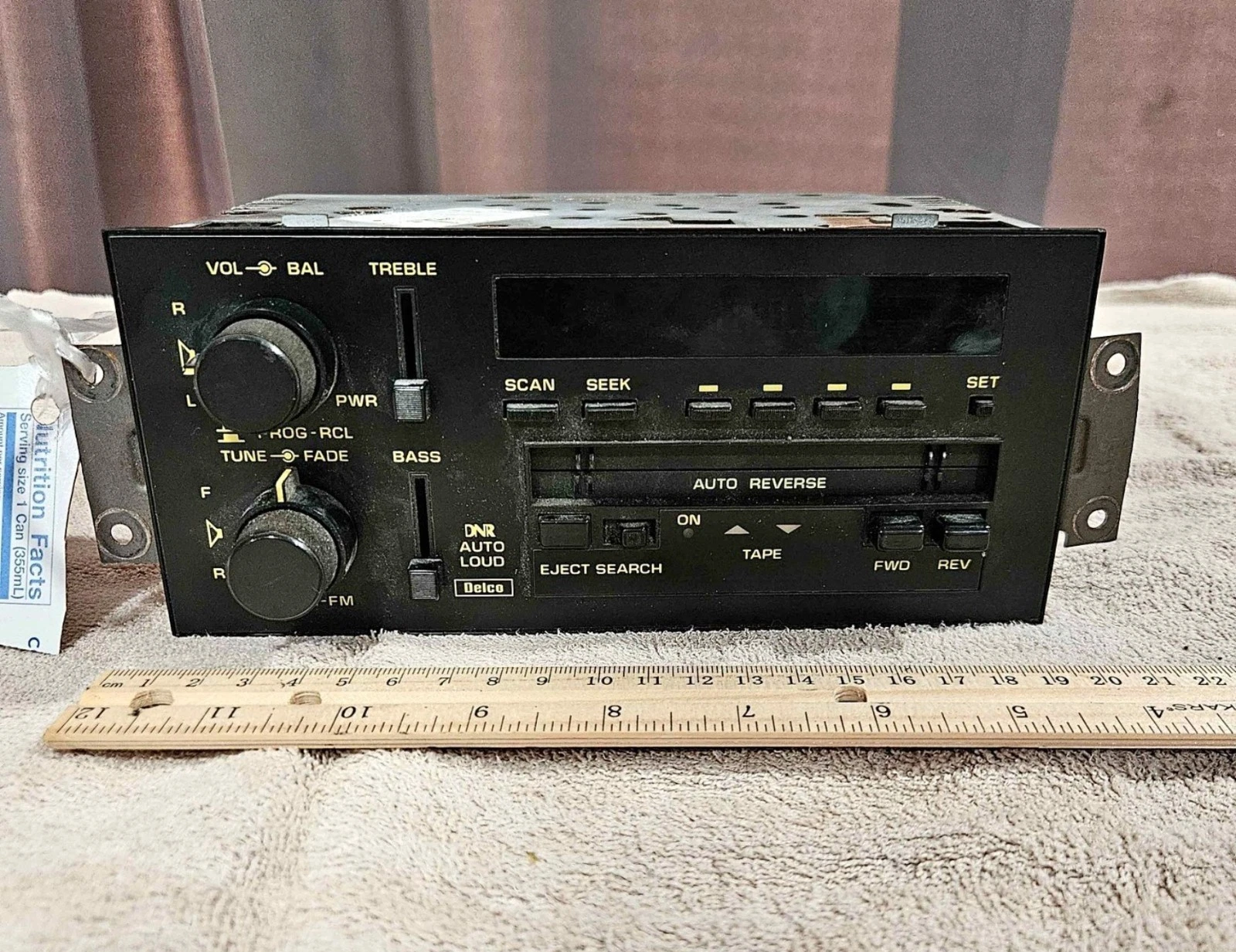 1990-92 Camaro Stock Head Unit - Untested