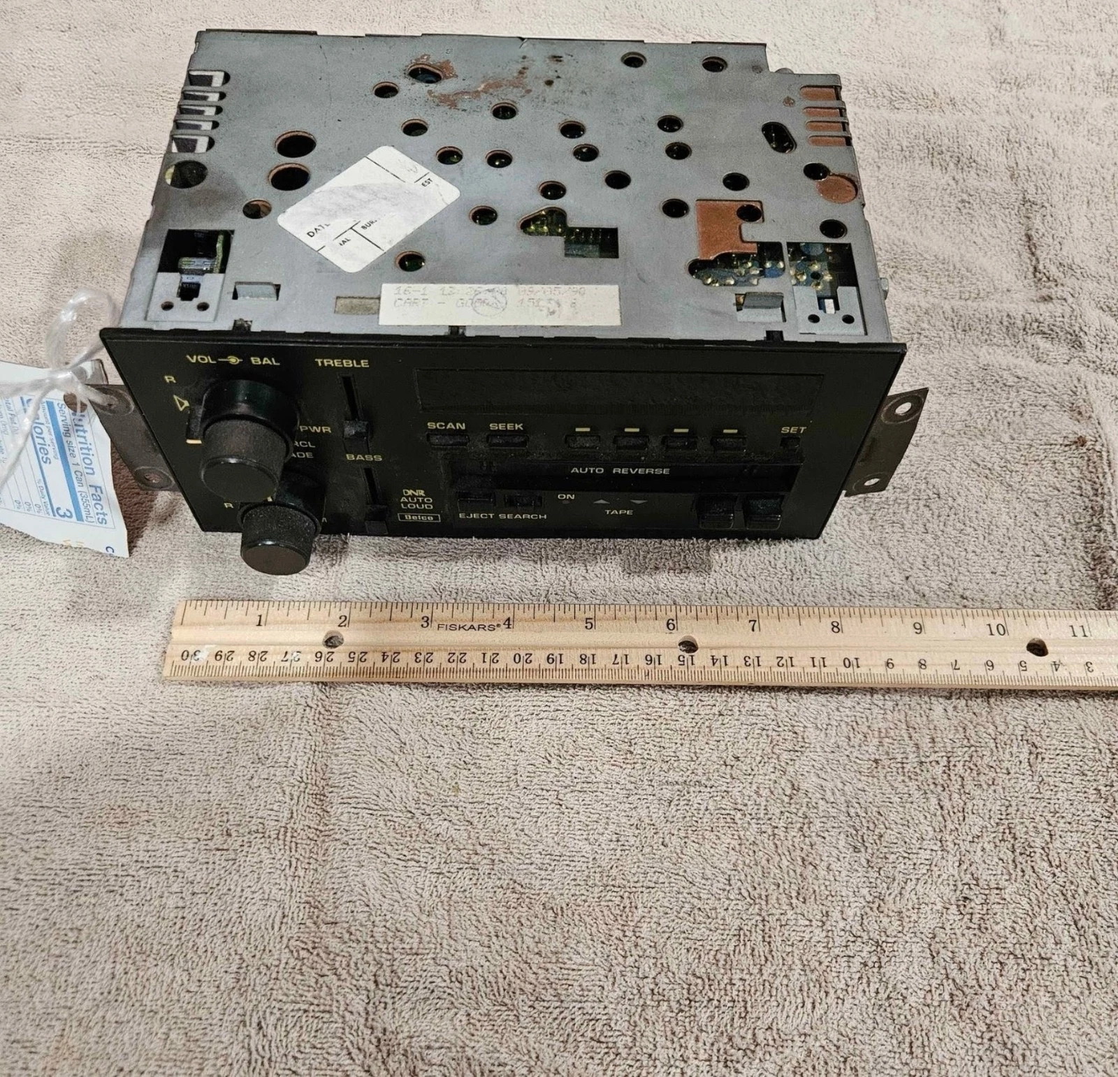 1990-92 Camaro Stock Head Unit - Untested - photo 2