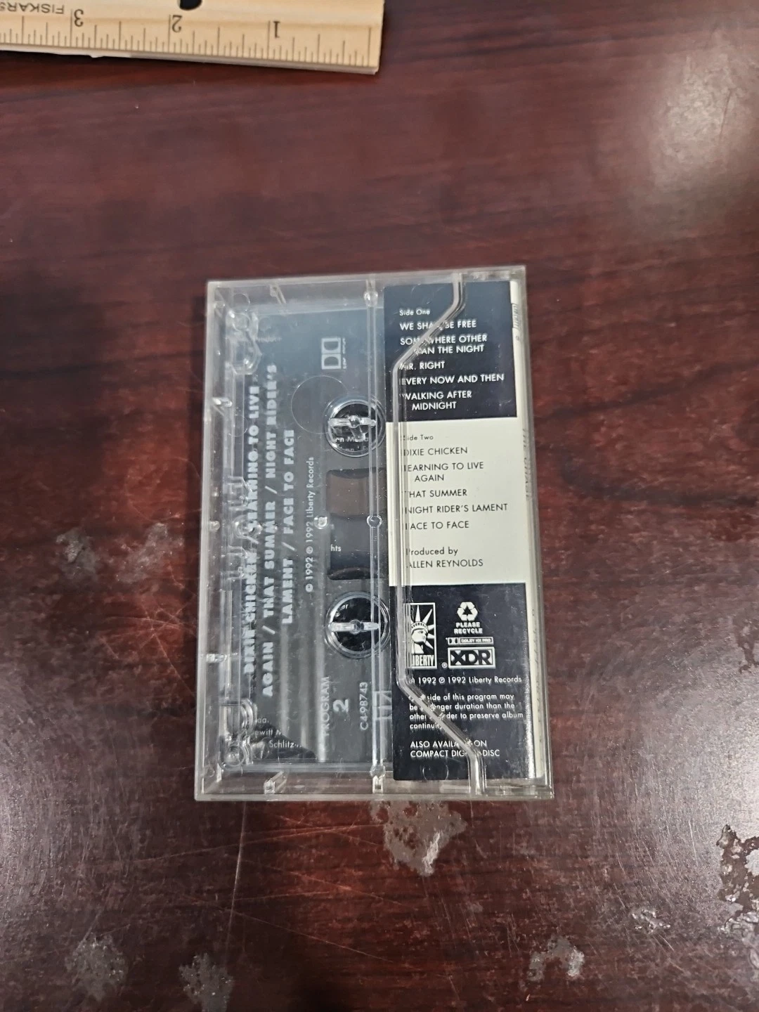Garth Brooks - The Chase Cassette Tape, Liberty Records, 1992 - photo 2
