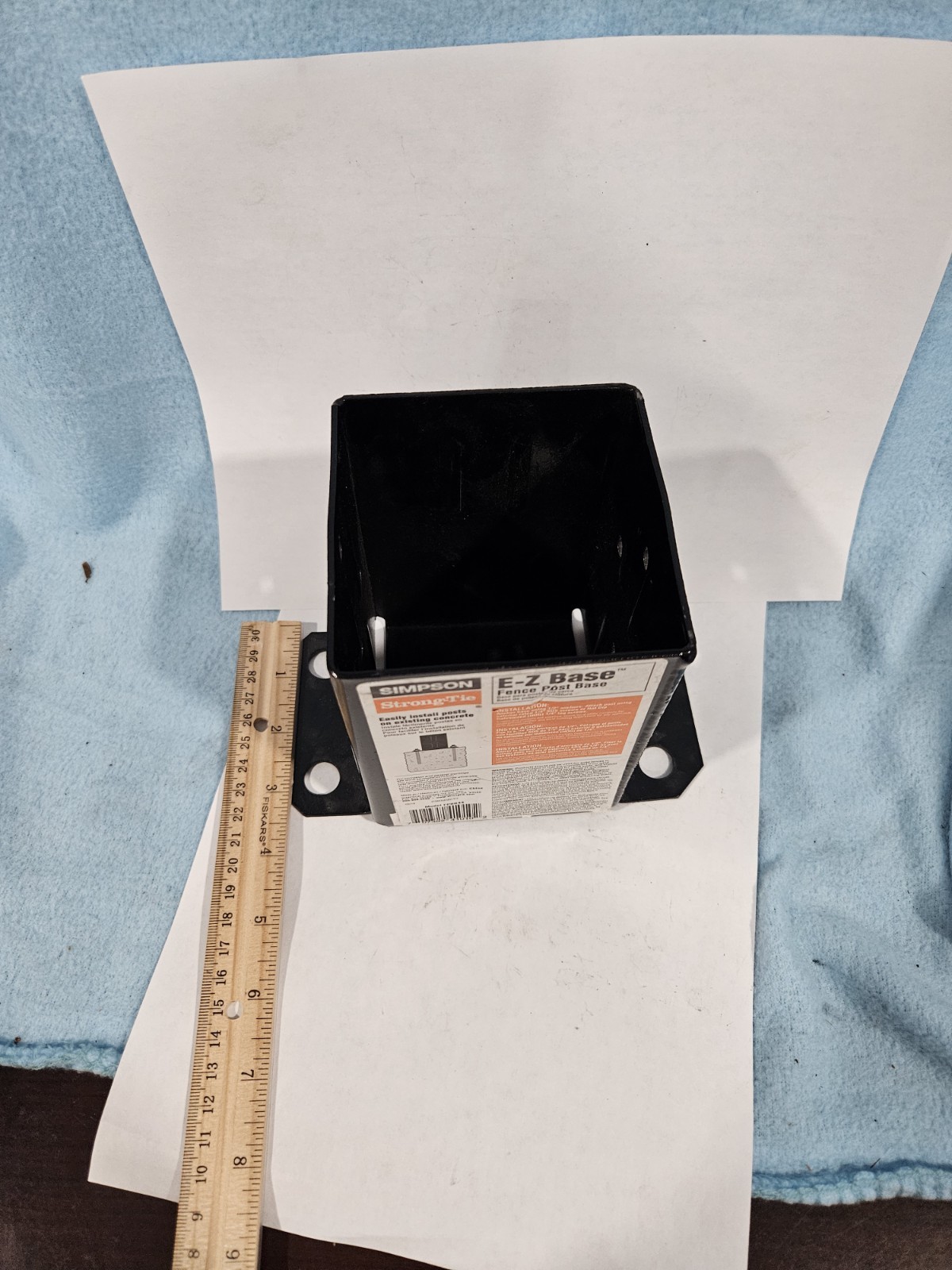 Brand New E-Z Base Fence Post Base FPBB44 - photo 4