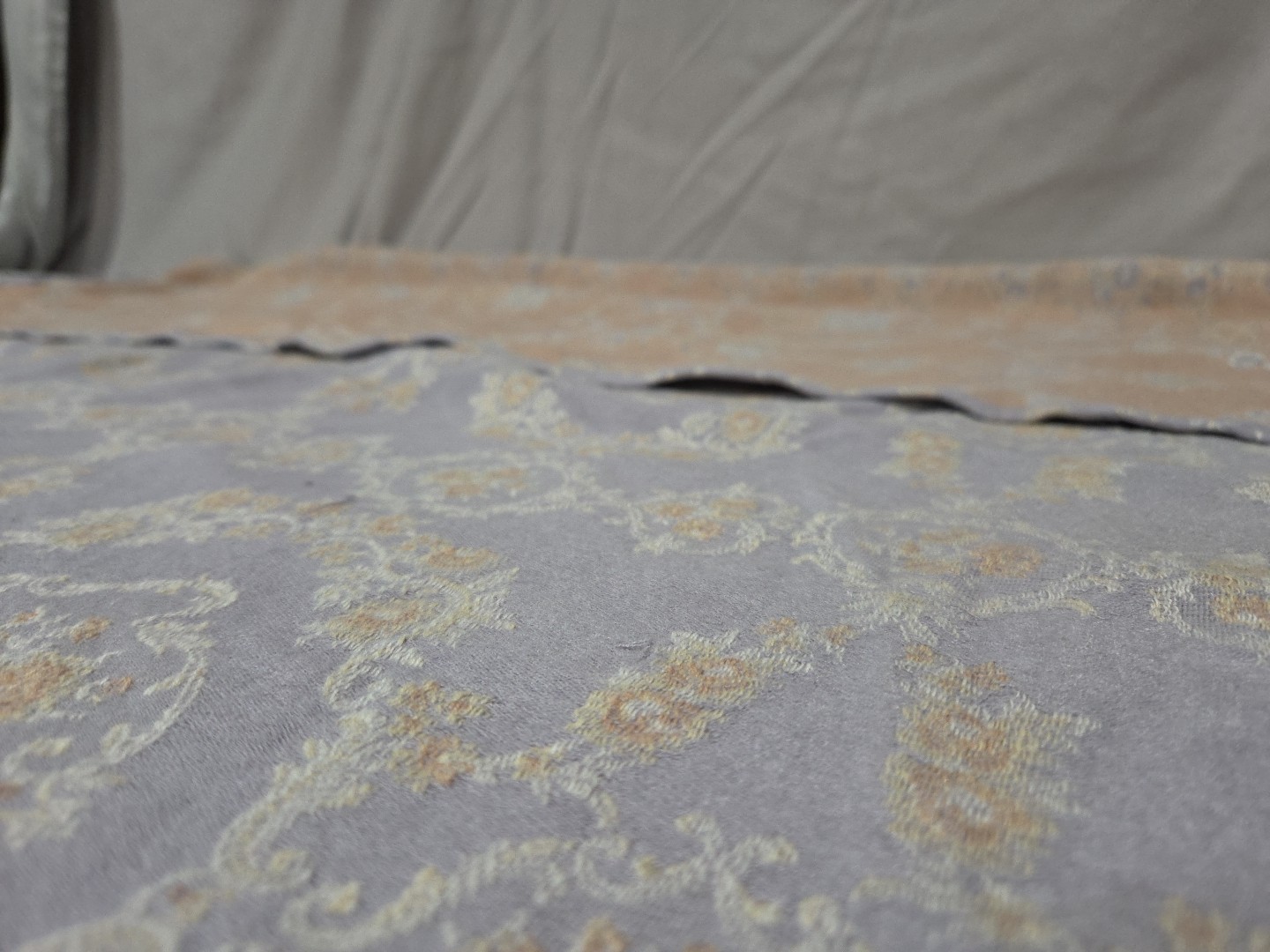 Malabar Grove Lavender And Peach Throw 52x43 Inch Cotton Blend - photo 2