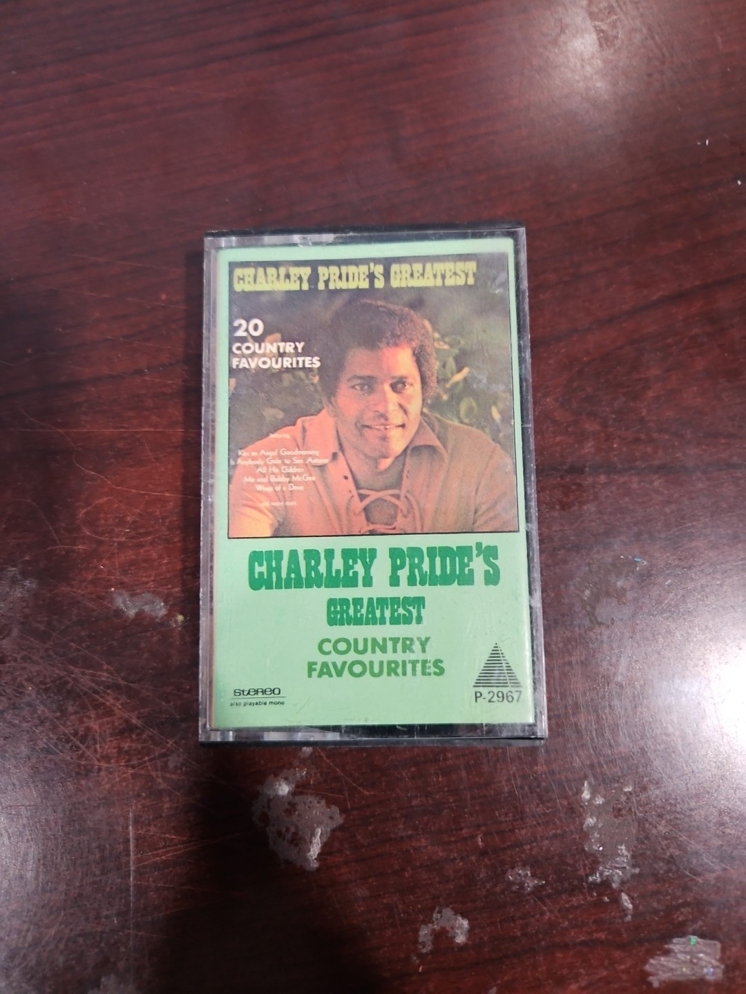 Charley Pride's Greatest 20 Country Favourites Cassette