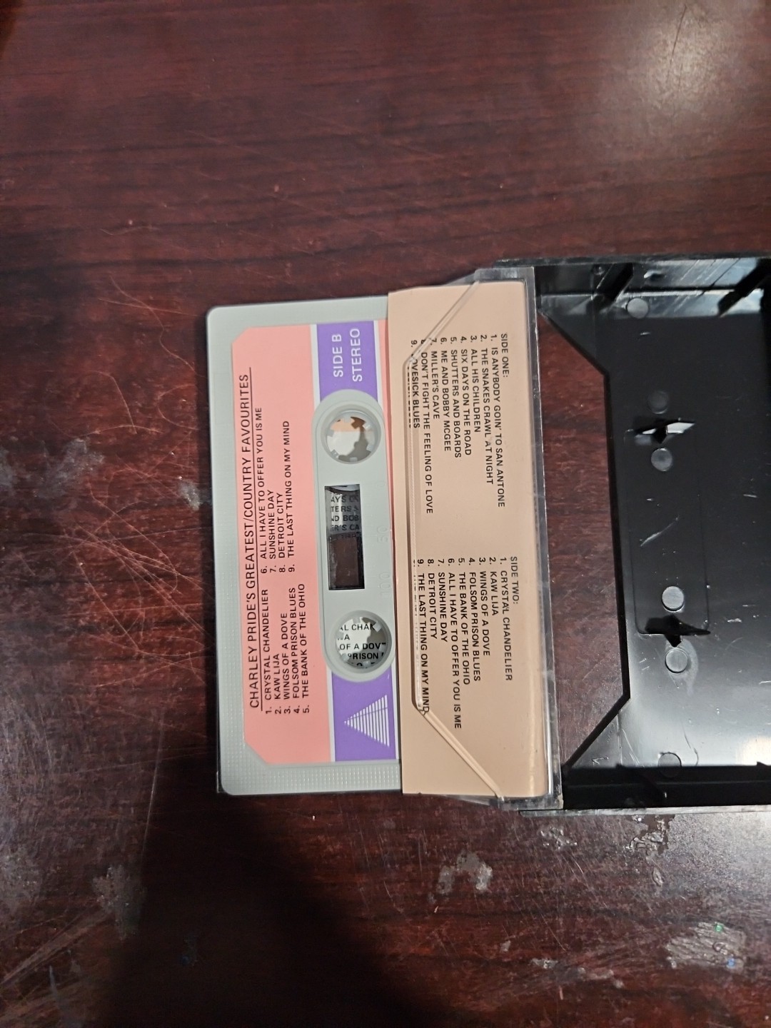 Charley Pride's Greatest 20 Country Favourites Cassette - photo 2