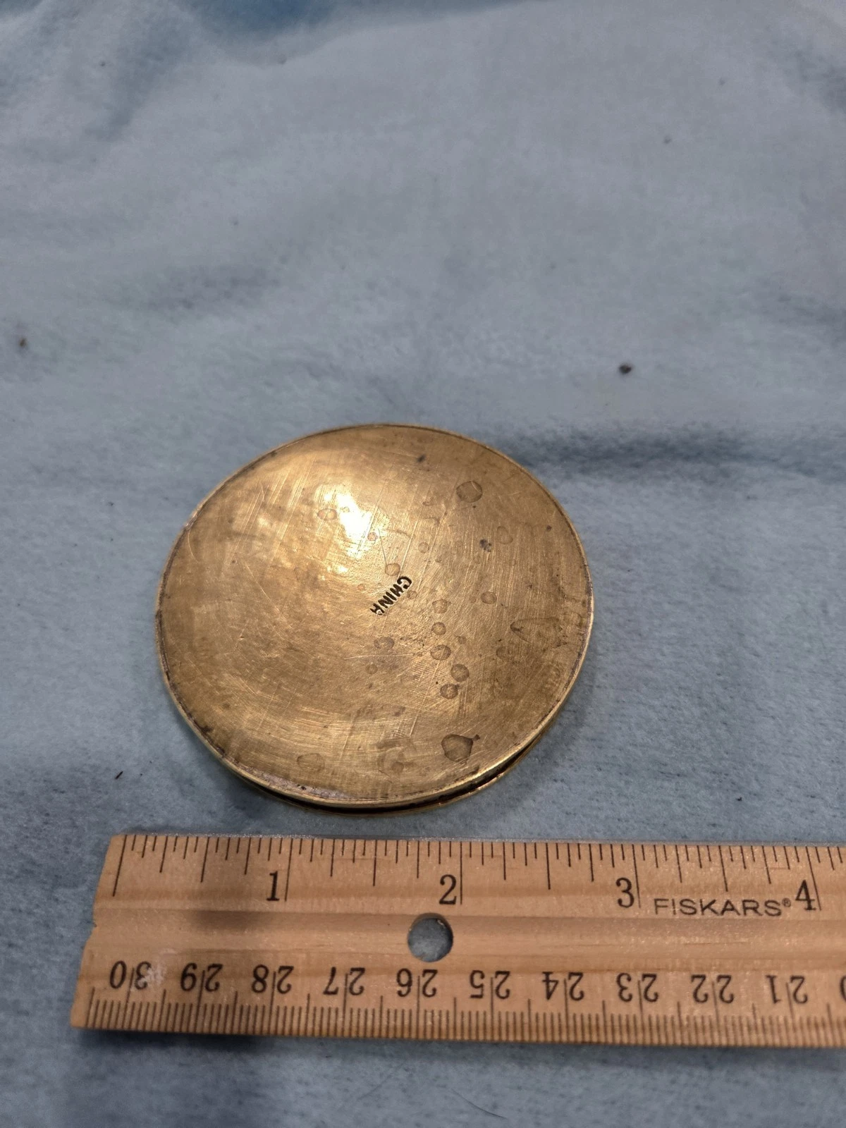 Vintage Solid Brass Small Tray Hand Crafted - photo 3