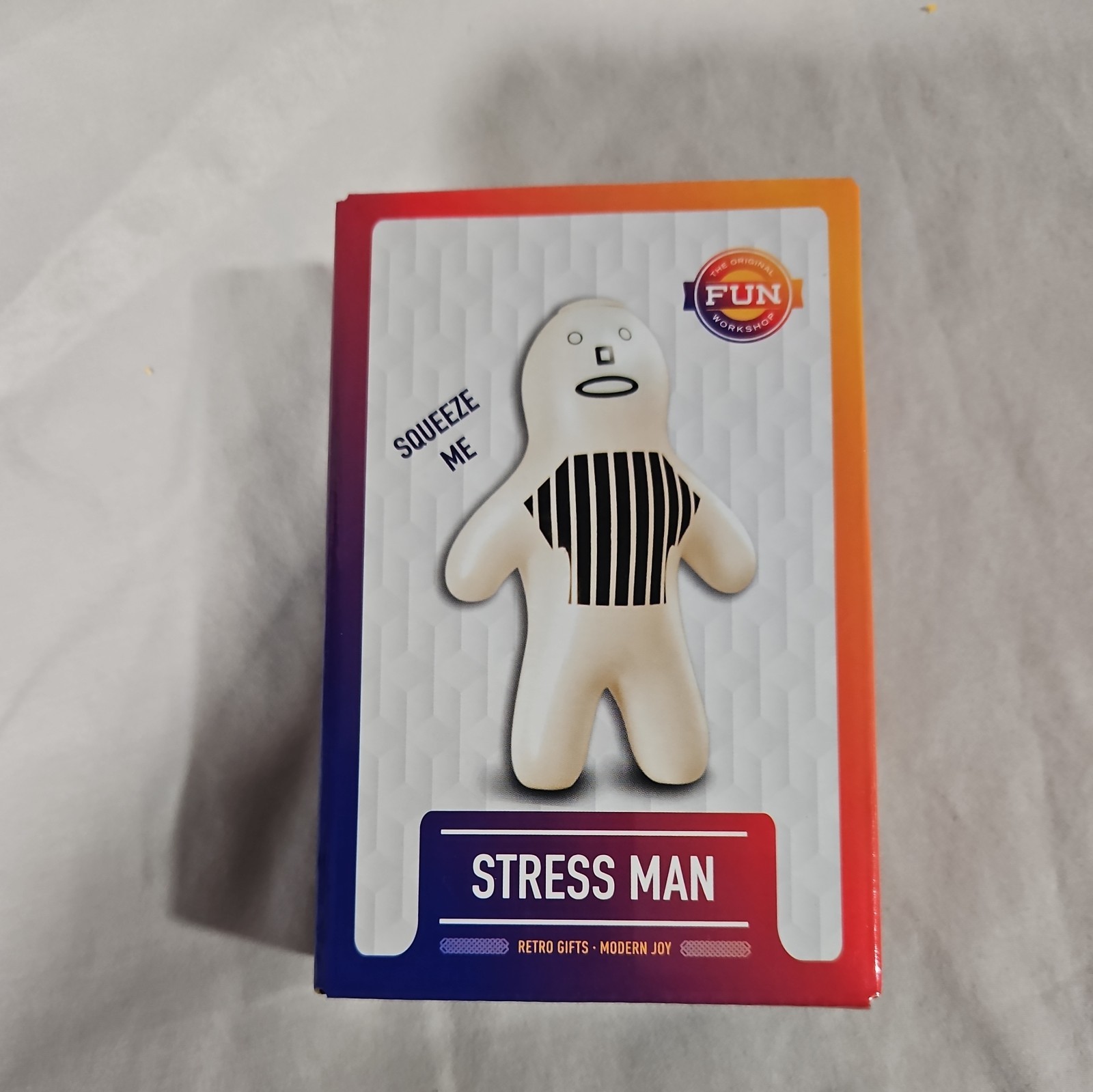 Samsonico REFEREE Stress Man Sports Gel Squeeze Toy | Retro Gag