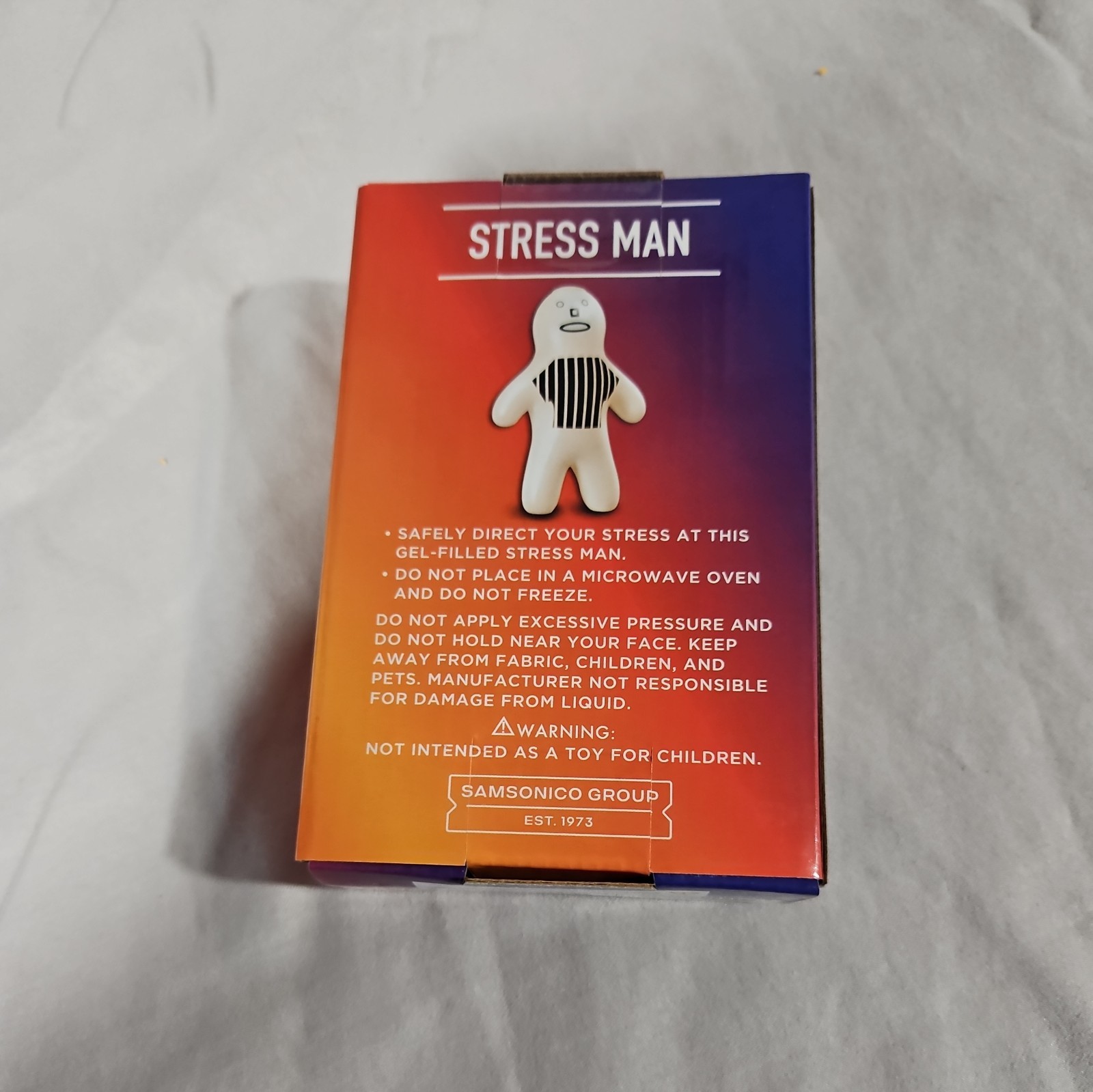 Samsonico REFEREE Stress Man Sports Gel Squeeze Toy | Retro Gag - photo 2