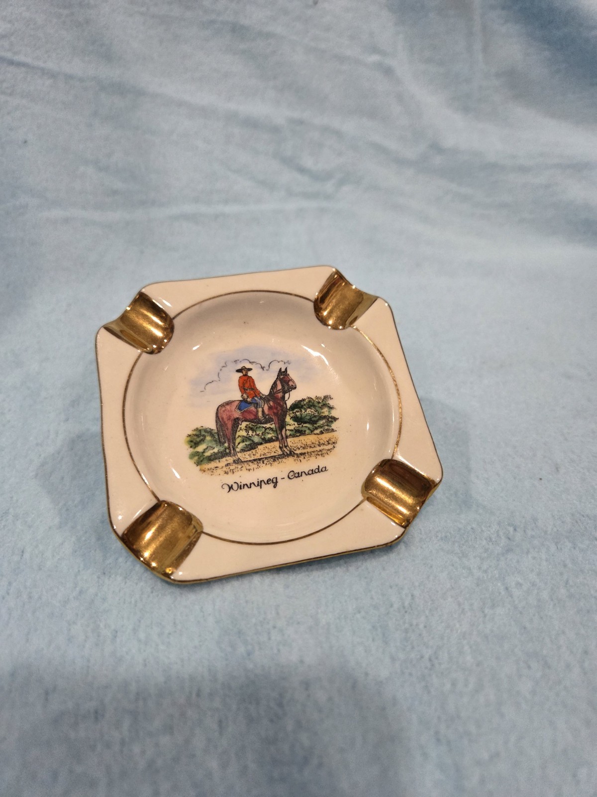 Canadian Ashtray "Mounty"